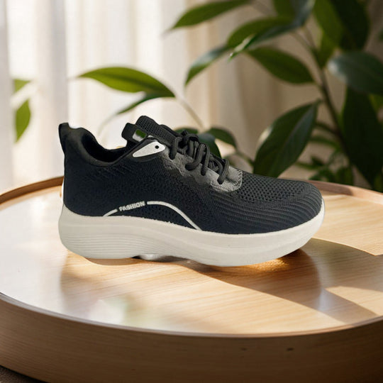 Damen Atmungsaktive Laufsneaker mit flexibler Sohle und dämpfendem Fußbett EB