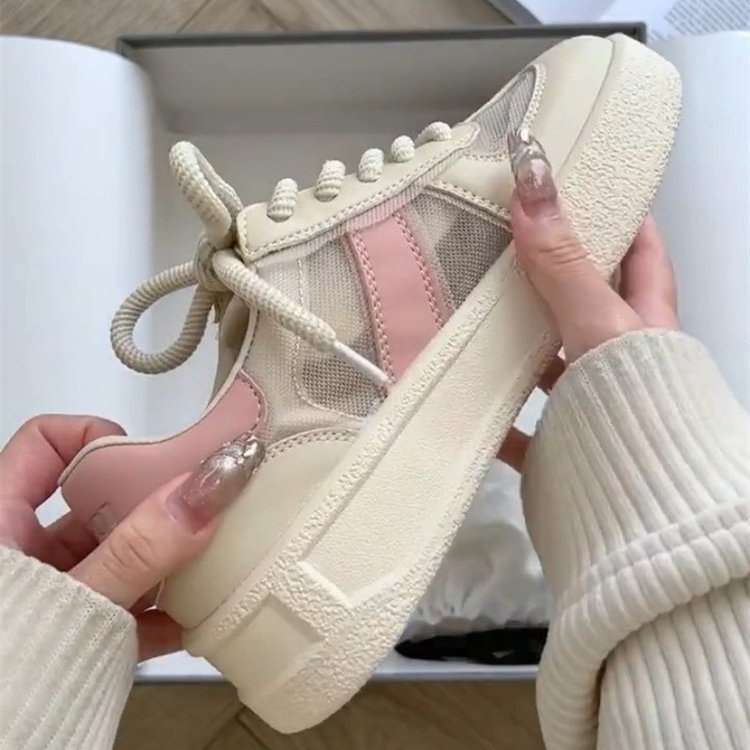 Damen Sneakers mit atmungsaktiver Mesh-Oberfläche und elegantem Design EB
