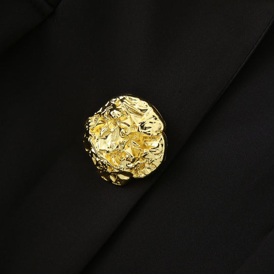 Damen elegante Blazerjacke mit dekorativen Knöpfen EB
