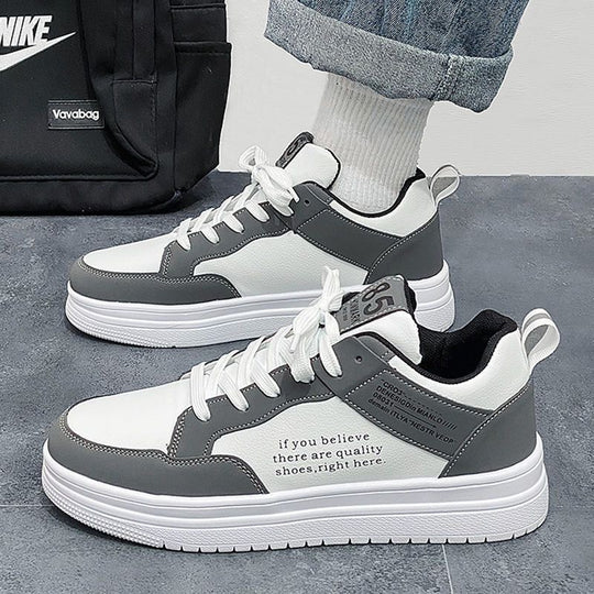 Damen Sportliche Sneakers mit atmungsaktiver Textil-Oberfläche und modischer Logo-Applikation EB