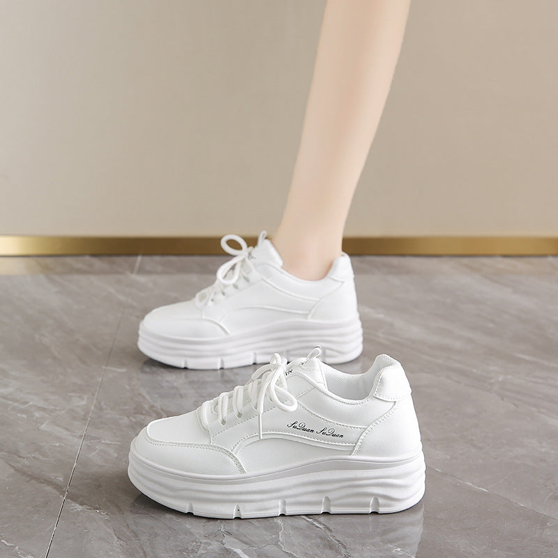 Damen Plattform Sneakers mit ergonomischer Dämpfung und modischem Design EB
