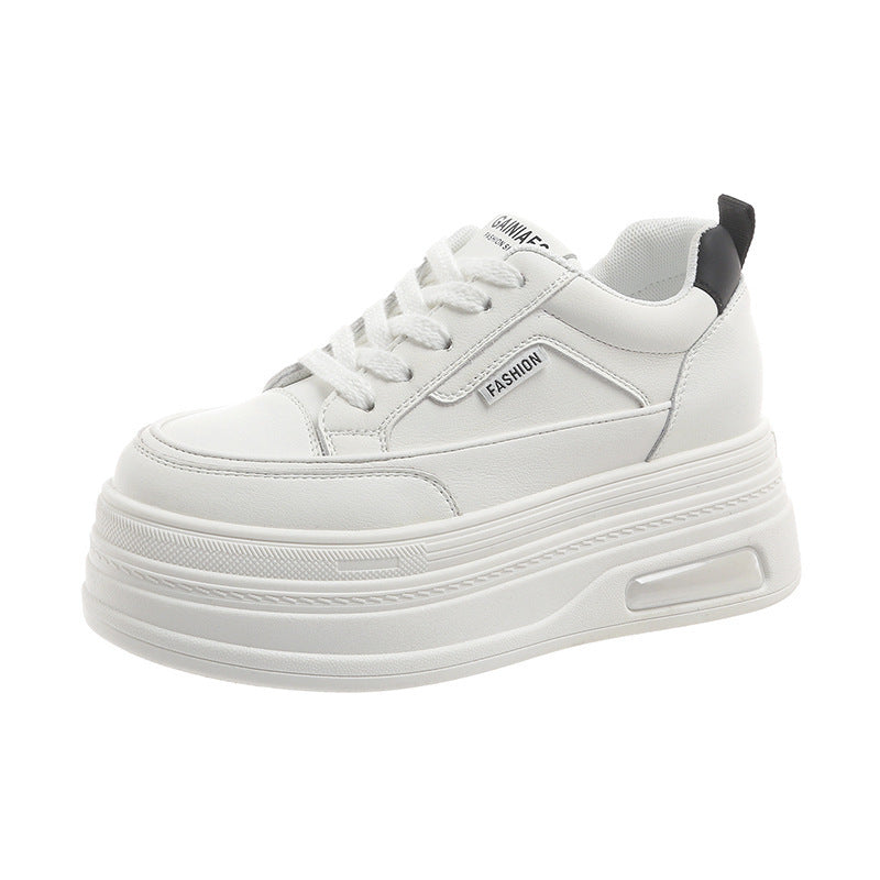 Damen Plateau Sneakers mit ergonomischer Sohle und modischem Design EB