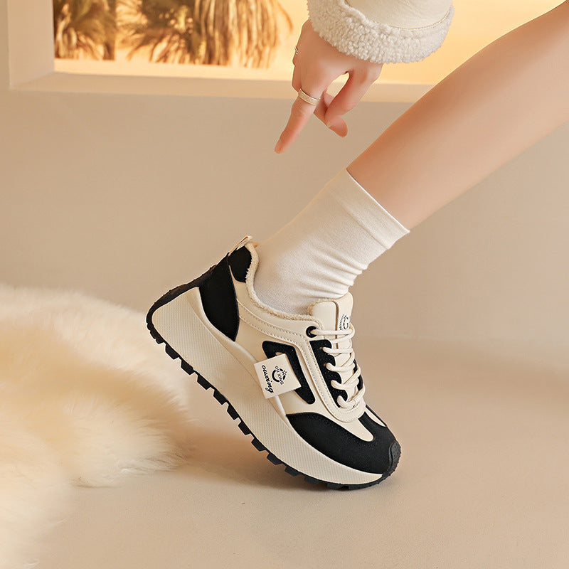Damen trendige Chunky Sneakers mit dämpfendem Profil EB