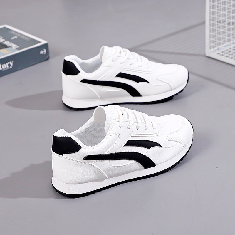 Damen Sportliche Sneakers mit hochwertigem Obermaterial und rutschfester Sohle EB