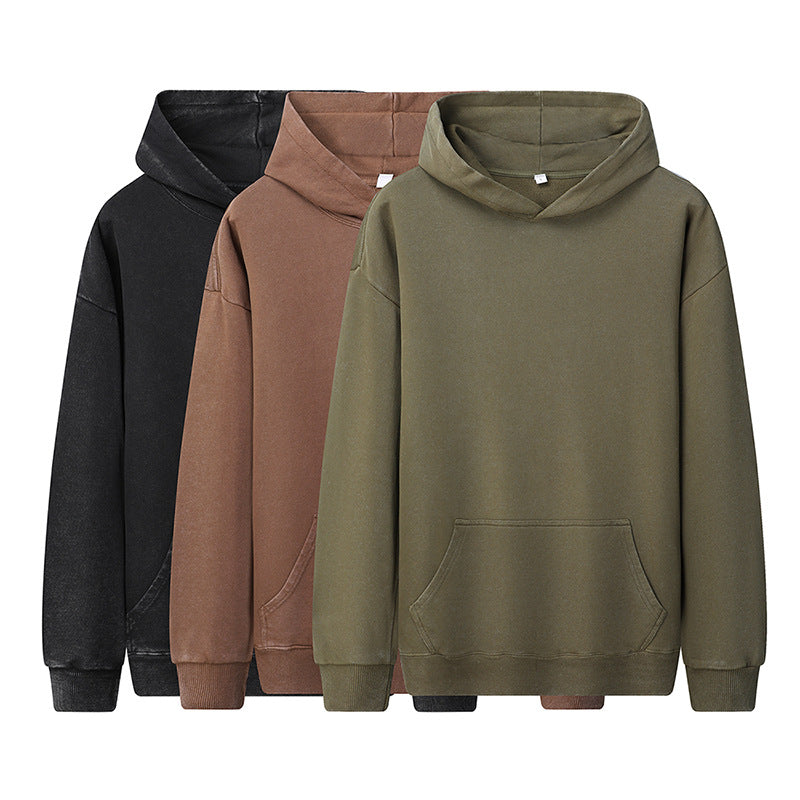 Damen lässiger Kapuzenpullover mit praktischen Kängurutaschen EB