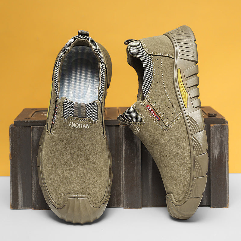 Herren Bequeme Slip-On Freizeitschuhe EB