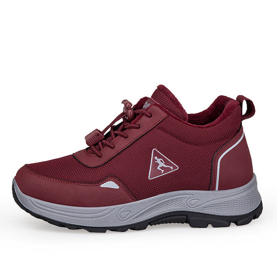 Damen Komfortable und dämpfende Sport Sneakers mit elastischem Schnellschnürsystem EB