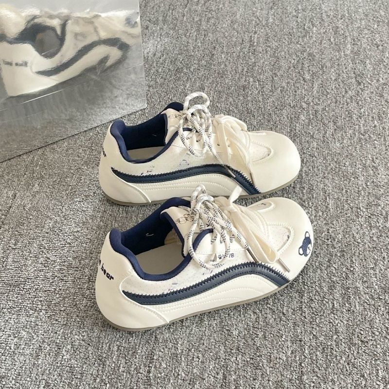 Damen Sportliche Freizeitsneaker mit atmungsaktiver Innensohle und rutschfester Sohle EB