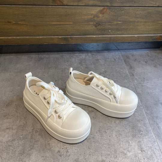 Damen Plateau-Sneaker mit robuster Gummisohle und komfortabler Dämpfung EB