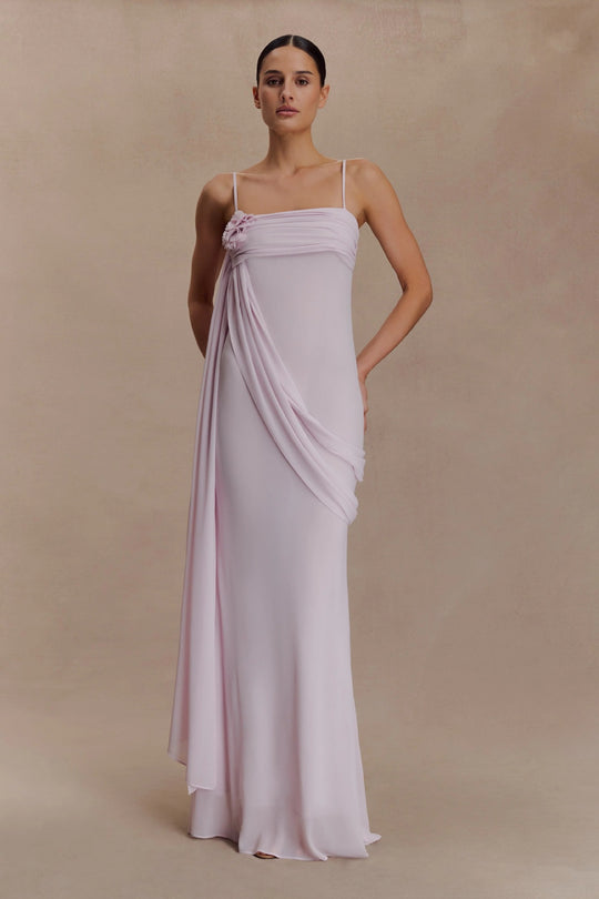 Damen trägerloses Abendkleid mit eleganter Drapierung EB