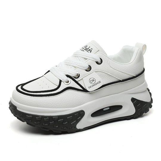 Damen bequeme Chunky Sneaker mit dämpfendem Sohlenprofil EB