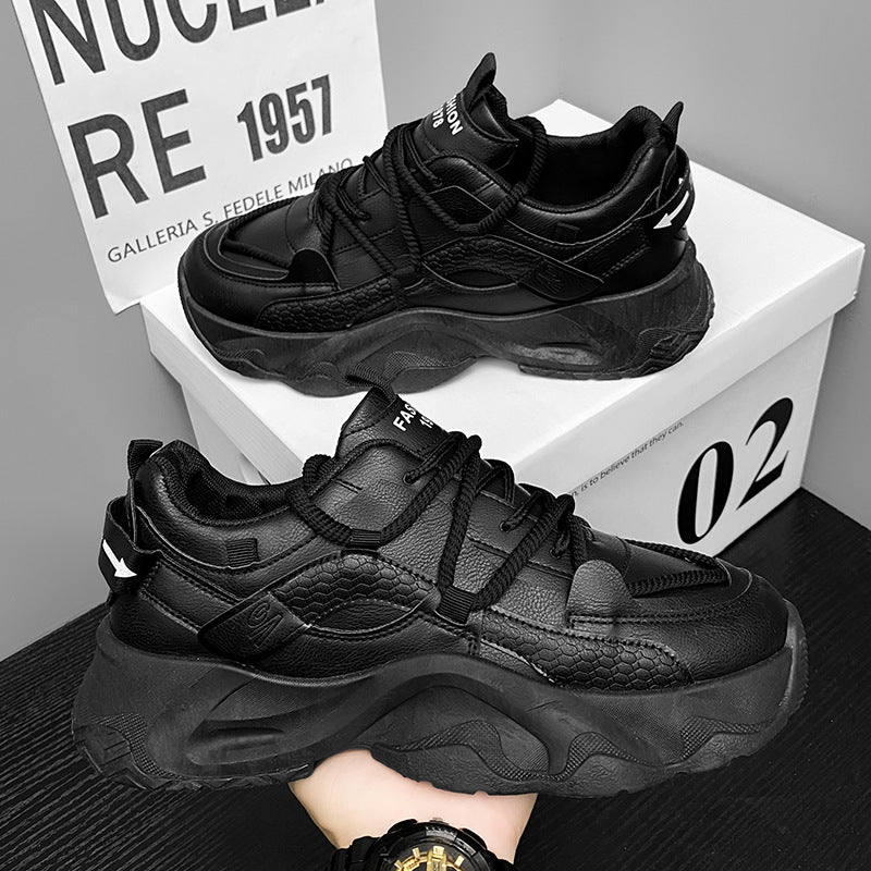 Damen Sportliche Chunky Sneakers mit robustem Design und atmungsaktiver Obermaterialstruktur EB