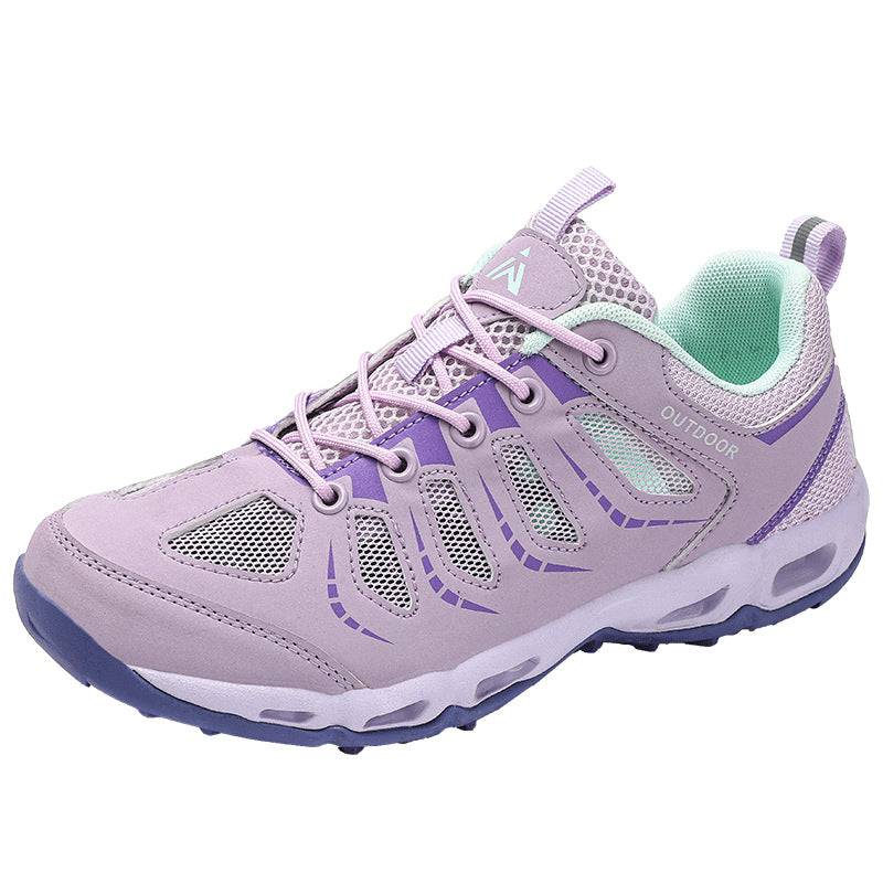 Damen Atmungsaktive Outdoor-Sportschuhe mit flexibler Laufsohle EB