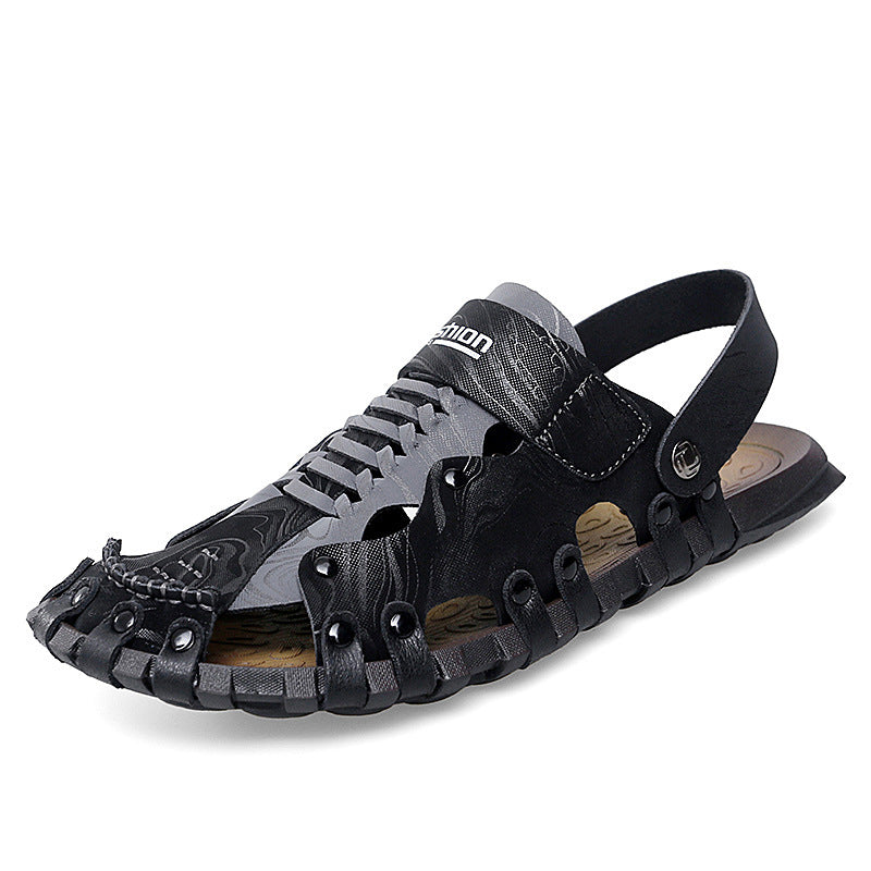 Damen Sportliche Wassersandalen mit verstellbarem Riemen und rutschfester Sohle EB
