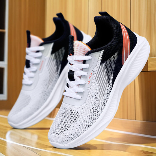 Herren nan moderner Performance-Running-Sneaker mit nahtlosem Strickobermaterial, sockenähnlichem Einstieg und reaktiver EVA-Dämpfung EB