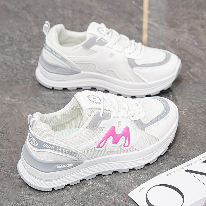 Damen Lauf- und Freizeitschuhe mit atmungsaktiver Mesh-Oberfläche und dämpfender Sohle EB