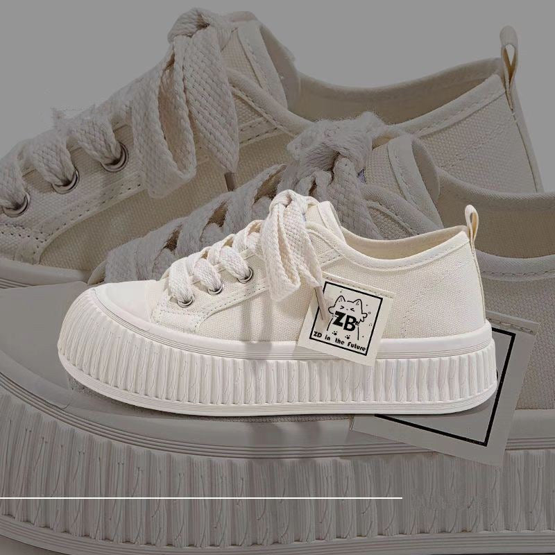 Damen Sneaker mit trendiger Plateau-Sohle und komfortablem Obermaterial EB