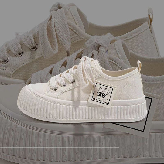Damen Sneaker mit trendiger Plateau-Sohle und komfortablem Obermaterial EB