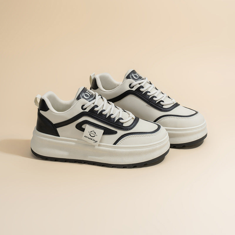 Damen Sneakers mit hoher Sohle von EB