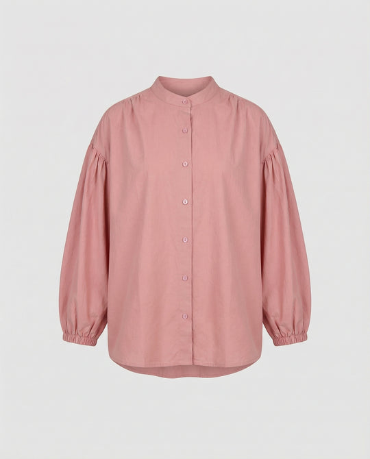 Damen Bluse mit voluminösen Ärmeln und Trend-Design