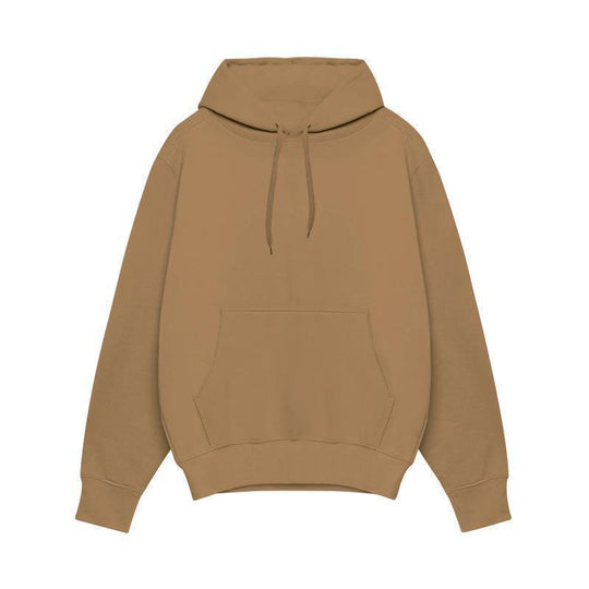 Unisex Premium-Kapuzenpullover mit extra hohem Kragen, Kängurutasche und gebürstetem Innenfutter EB