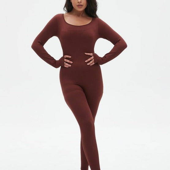 Damen Figurumspielender Jumpsuit EB