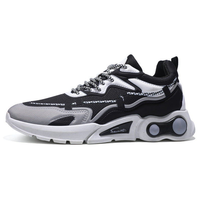 Damen Sportliche Chunky Sneakers mit atmungsaktiver Oberflächenstruktur EB