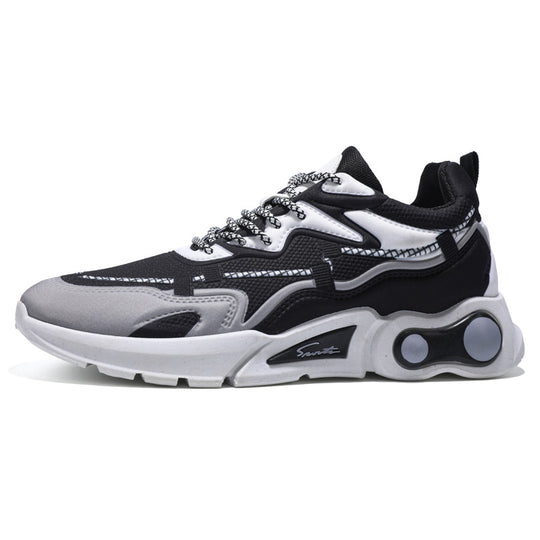 Damen Sportliche Chunky Sneakers mit atmungsaktiver Oberflächenstruktur EB