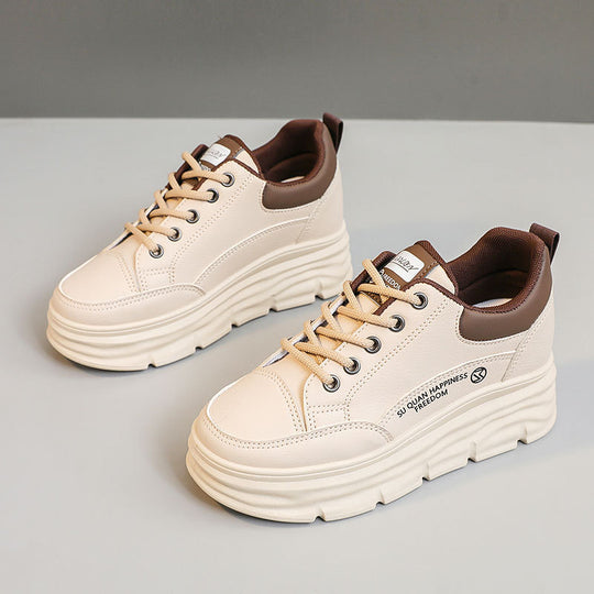 Damen Plattform Sneakers mit ergonomischer Dämpfung und stylishem Design EB