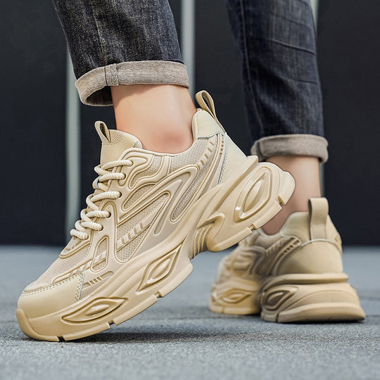 Damen Sportliche Chunky Sneakers mit atmungsaktiver Mesh-Oberfläche und komfortabler Dämpfung EB