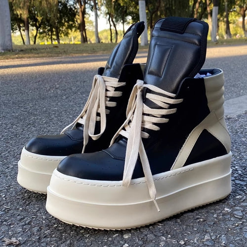 Damen Plateausneaker mit hohem Design EB