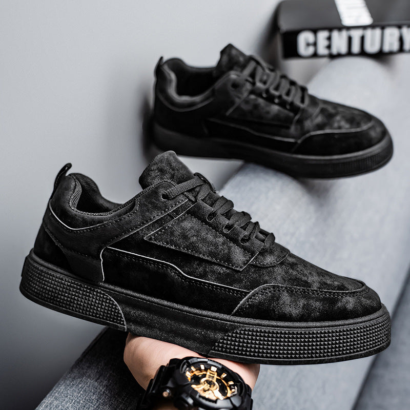 Damen modische Sneakers mit strukturiertem Obermaterial und dämpfender Laufsohle EB
