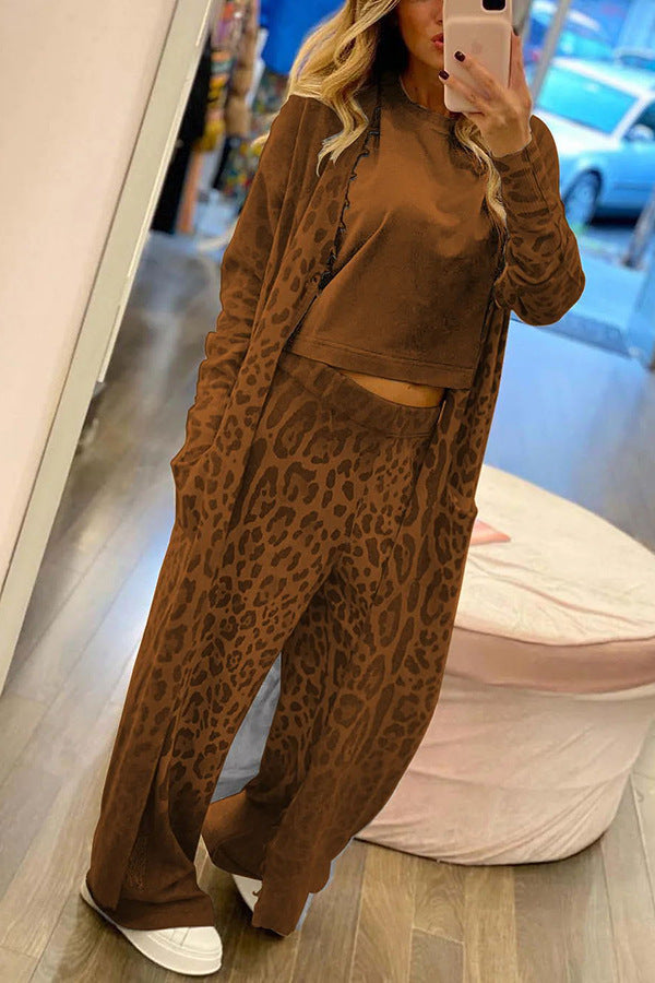 EB | Langarm Strickjacke und Hosen Satz