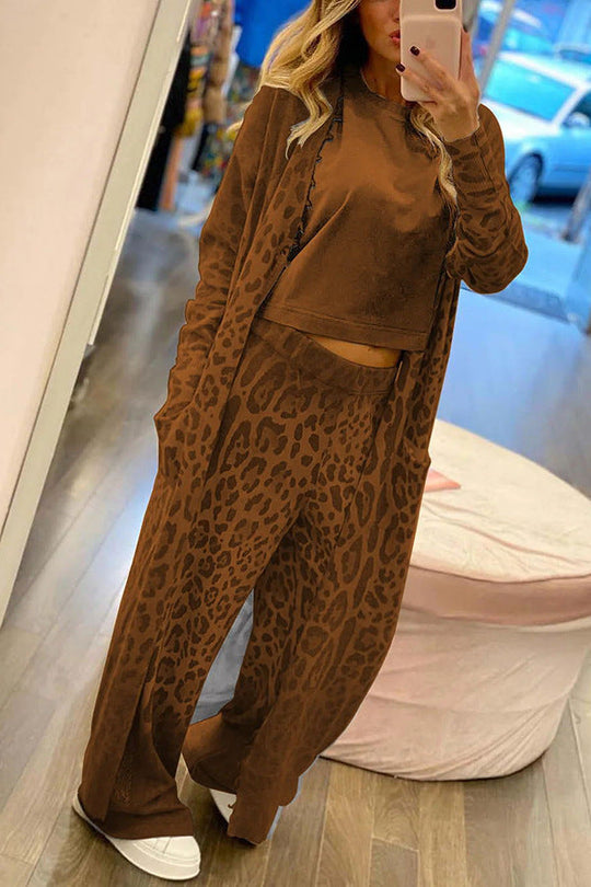 EB | Langarm Strickjacke und Hosen Satz