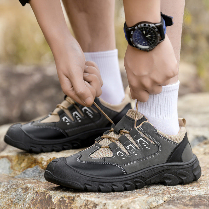 Herren robuste Outdoor-Sneaker mit rutschfester Sohle EB