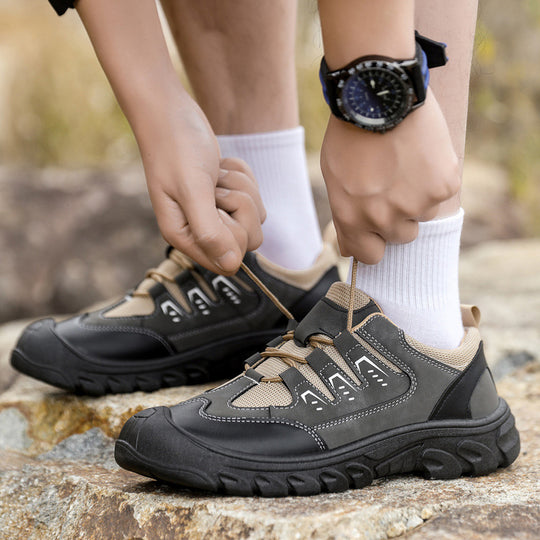 Herren robuste Outdoor-Sneaker mit rutschfester Sohle EB