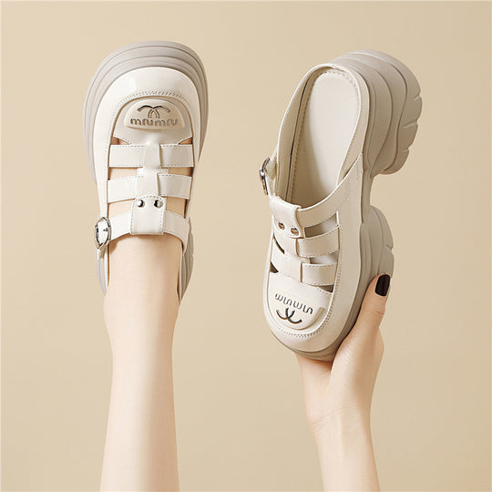 Damen Modische Clogs mit innovativem Dämpfungssystem und verstellbarem Riemen EB