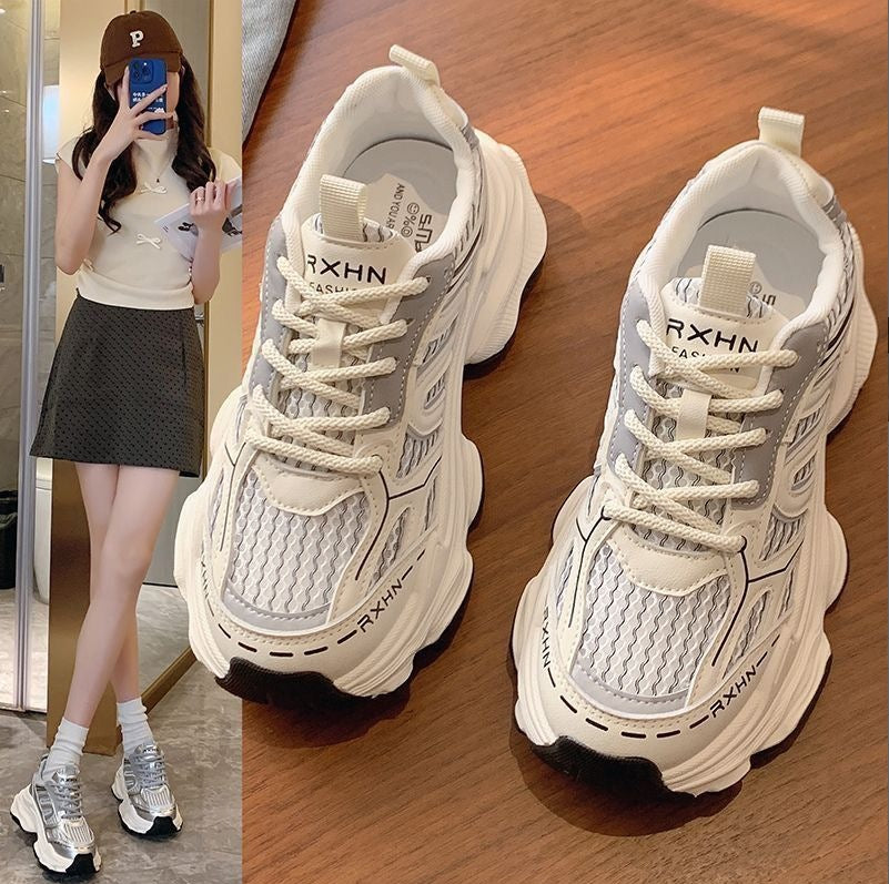 Damen Sportliche LaufSneaker mit atmungsaktivem Mesh-Obermaterial und dämpfender Sohle EB
