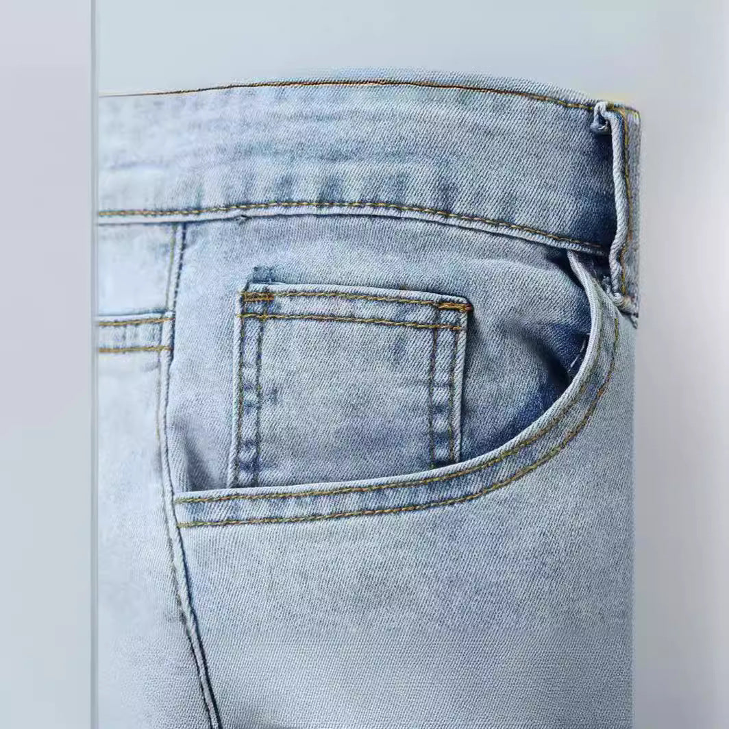 Herren Destroyed Jeans mit modernen Distressed-Effekten EB