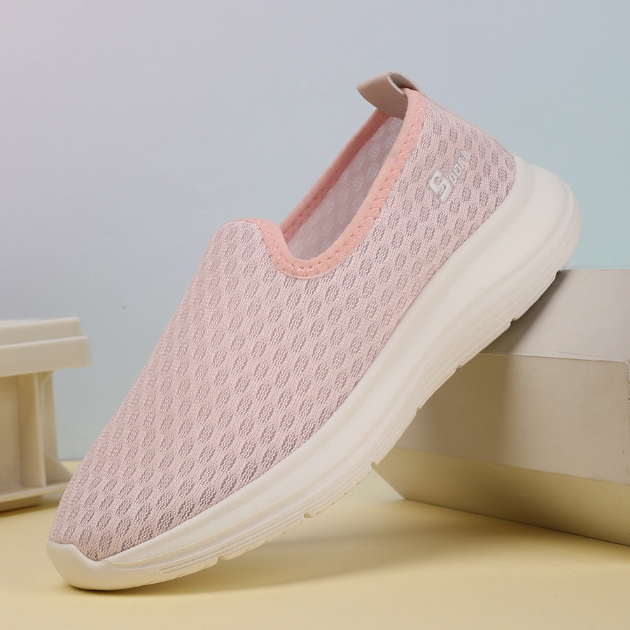 Damen Atmungsaktive Slip-On Sneakers mit innovativem Design EB