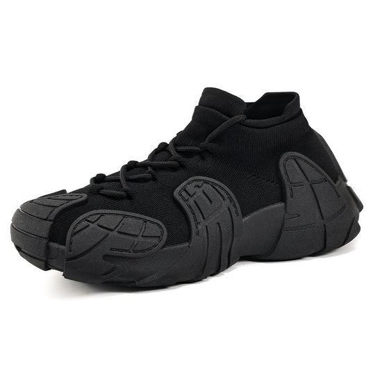 Damen Sportliche und atmungsaktive Sneaker mit strapazierfähigem Gummisohlen-Design EB