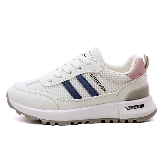 Damen Sportliche Sneakers mit atmungsaktiver Mesh-Oberfläche und dämpfender Laufsohle EB 1771555409