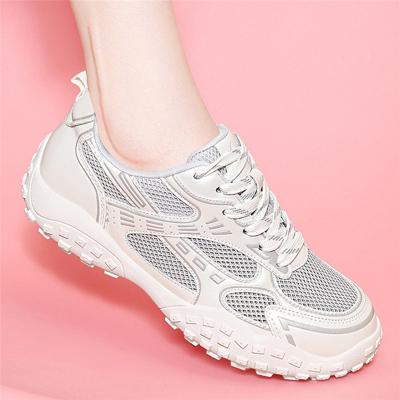 Damen Atmungsaktive und rutschsichere Sneaker mit vielseitigem Profil EB