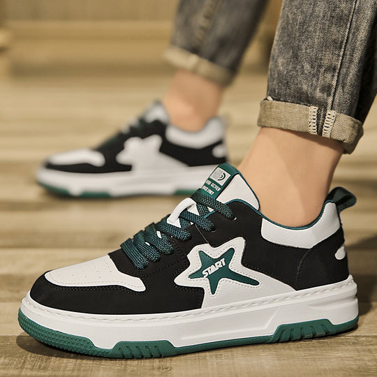 Damen Sportliche Sneakers mit gepolsterter Sohle und modernem Design EB