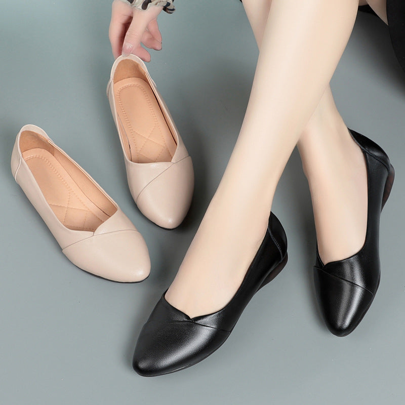 Damen Ballerinas mit elegantem Knoten-Detail und komfortablem Fußbett EB