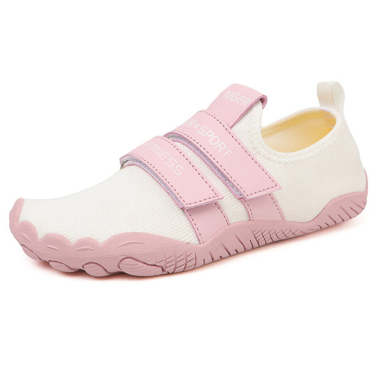 Damen Sportliche Wasserschuhe mit velcro Riemen und rutschfester Sohle EB