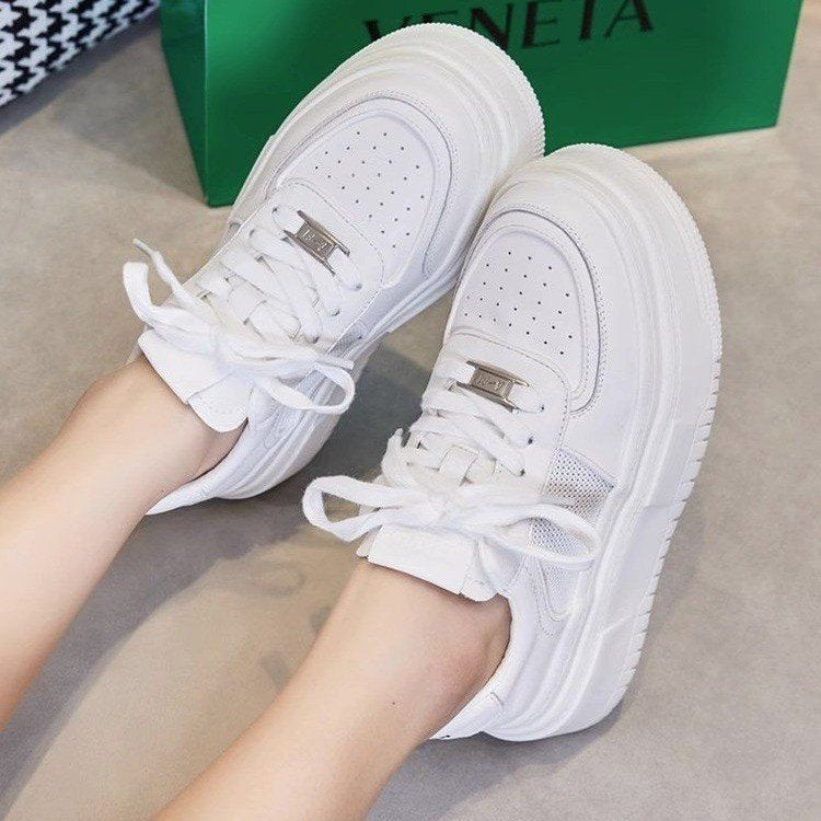 Damen Chunky Sneakers mit atmungsaktivem Mesh-Obermaterial und modischem Design EB