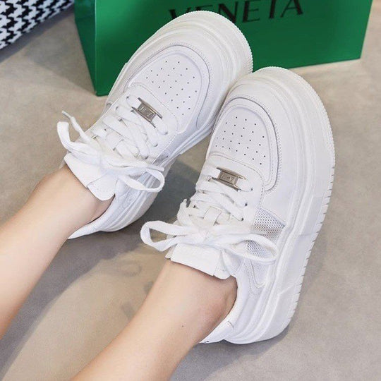 Damen Chunky Sneakers mit atmungsaktivem Mesh-Obermaterial und modischem Design EB