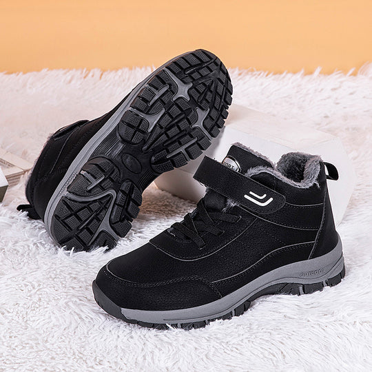 Damen Winterfest Stiefel mit wärmendem Innenfutter und rutschfester Sohle EB