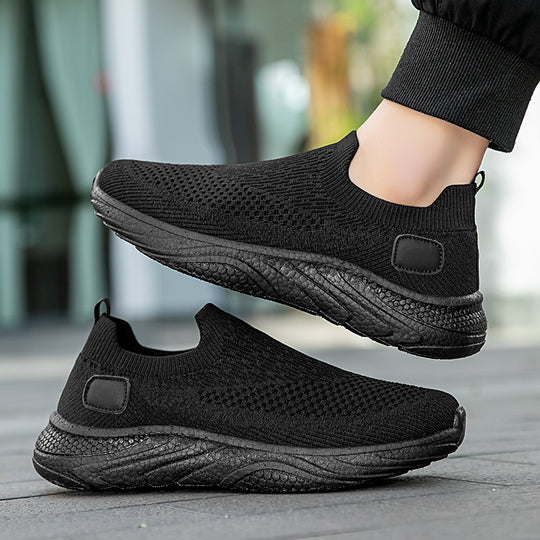 Damen Stretch-Sneaker mit atmungsaktivem Obermaterial und dämpfender Sohle EB